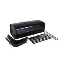 Бак топливный КАМАЗ 450л (530х650х1480) с комплектом для установки+РТИ в сборе БАКОР