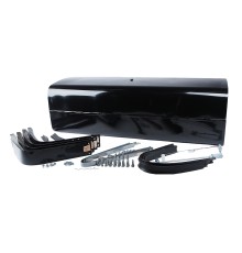 Бак топливный КАМАЗ 500л (530х650х1630) с комплектом для установки+РТИ в сборе БАКОР