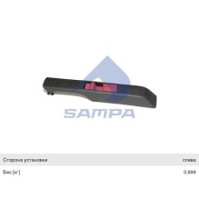 Ручка MERCEDES двери внутренняя левая SAMPA