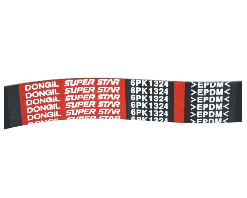 Ремень приводной поликлиновой 6PK1324 SHACMAN SHAANXI дв.WP12 DONGIL