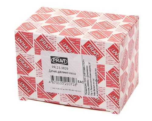 Датчик давления масла ГАЗ-31029, 3302 ЗМЗ-406-10 (винт) PRAVT