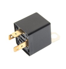 Реле электромагнитное 12V 4-х контактное 30А замыкающее с кронштейном СОАТЭ