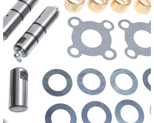 Шкворень ГАЗ-33027 полный комплект (4шт.) PRAVT