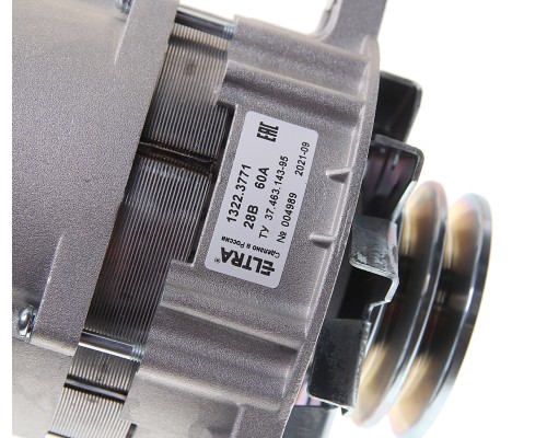 Генератор КАМАЗ, МАЗ дв.ЯМЗ-236, 238, КАМАЗ-740 дополнительная фаза 28В 60А(45 7371 0697) АВТОДИЗЕЛЬ