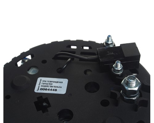 Генератор МАЗ, ЛАЗ, УРАЛ дв.ЯМЗ ЕВРО-3 поликлиновой шкив, монокронштейн 28В 80А(45 7371 9663)АВТОДИЗЕЛЬ