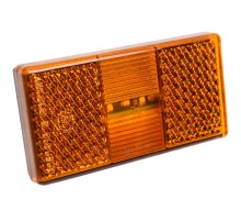 Фонарь габаритный КАМАЗ, УРАЛ (оранжевый 12/24V) АТК