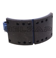 Колодки тормозные JAC N120 КАМАЗ Компас-12 задние барабанные (1шт.) (нижняя) АККОР
