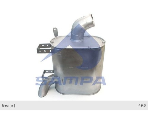 Глушитель RENAULT Magnum SAMPA