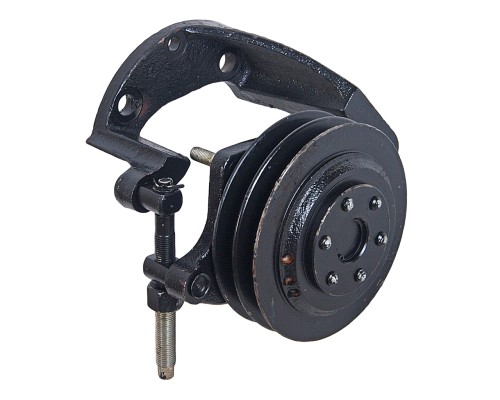 Кронштейн МАЗ насоса ГУРа комплект с шкивом ЕВРО БААЗ