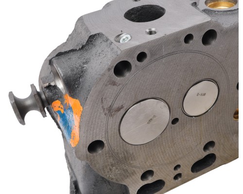 Головка блока ЯМЗ-658 в сборе с клапанами АВТОДИЗЕЛЬ