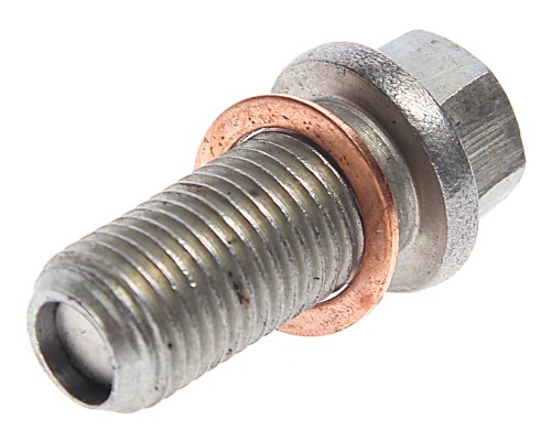 Пробка сливная ГАЗ, УАЗ ЗМЗ-405, 409, 514 ЕВРО-3, 4 картера масляного с медным кольцом магнитная АВТОБОБ