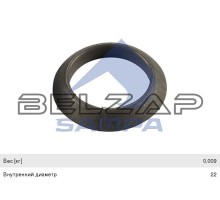 Шайба DAF IVECO конус-гровер шпильки колеса (22.2х32х5мм), 020.462, SAMPA