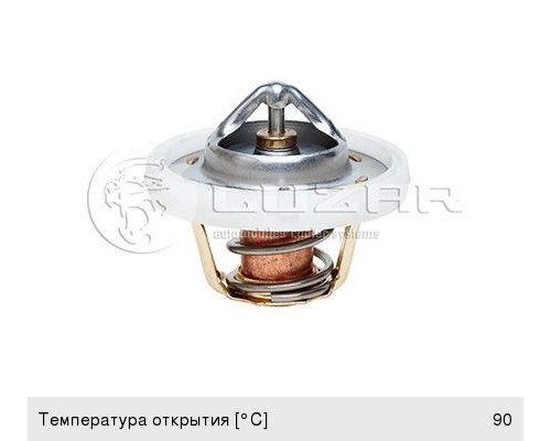 Термостат ГАЗ-31105, 3302 в сборе дв.Крайслер (90град.) LUZAR