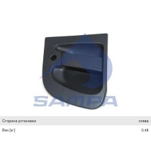 Ручка RENAULT двери наружная левая SAMPA