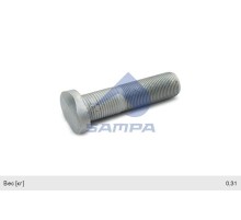 Шпилька колеса КАМАЗ-5490 MERCEDES Actros (97-02) (M22х1.5х85) SAMPA