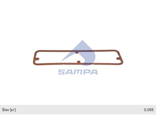 Прокладка крышки клапанной SCANIA (D, DS, DSC11) SAMPA