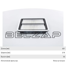 Фильтр воздушный SUBARU Forester (07-),Legacy (03-09), F026400206, BOSCH