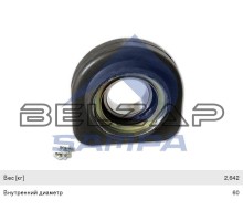 Опора вала карданного F10,F12,FL10,FL12,FS7,N10 (d=60), 030.181, SAMPA