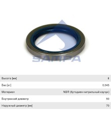 Сальник MERCEDES шкворня поворотного кулака (50x70x8) SAMPA