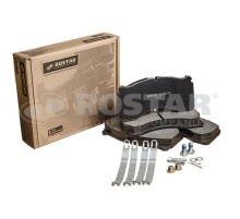 Колодки тормозные RENAULT дисковые (205х102х27мм) (4шт.) ROSTAR