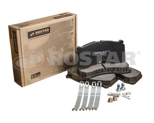 Колодки тормозные RENAULT дисковые (205х102х27мм) (4шт.) ROSTAR