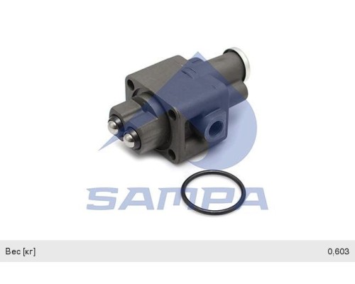 Клапан КАМАЗ MAN MERCEDES DAF IVECO включения делителя КПП SAMPA