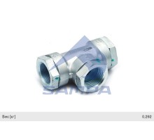 Клапан MERCEDES BPW IVECO перепускной двухмагистральный SAMPA