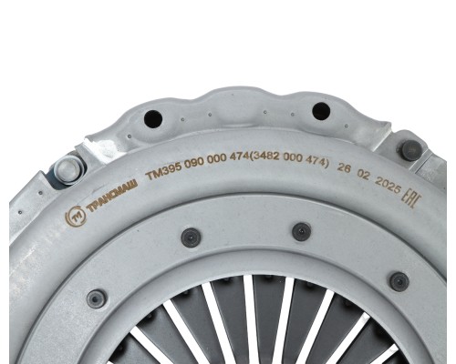 Сцепление КАМАЗ-4308, 43253, 43255 (КПП ZF 6S-1000 дв.CUMMINS 6 ISBe-210) в сборе ТРАНСМАШ