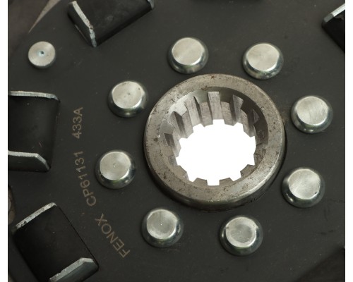 Диск сцепления МТЗ-1221, 1522, 922 ведомый безасбестовый элл.навитой FENOX