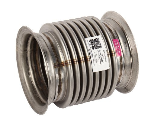 Металлорукав КАМАЗ-ЕВРО-4, 5 L=160мм,  d=114мм (выхлоп вверх) (нержавеющая сталь) ГС