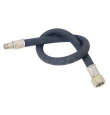 Шланг тормозной КРАЗ-256 к передней тормозной камере без брони (S=24, гайка М20, штуц.1/4) L=605мм УРТ