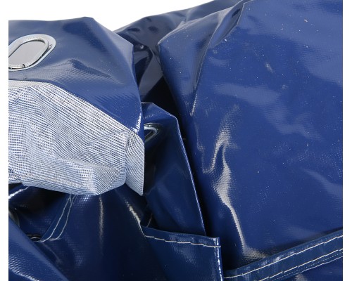 Тент ГАЗ-3302 В(1.26)хШ(2.07)хД(3.17) 8 люверсов Н/О (синий) АВТОПЛАСТ