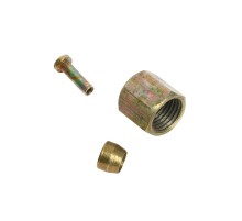 Ремкомплект трубки тормозной пластиковой d=6х1.0 (1гайка, 1штуцер, 1шайба)