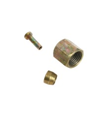 Ремкомплект трубки тормозной пластиковой d=6х1.0 (1гайка, 1штуцер, 1шайба)