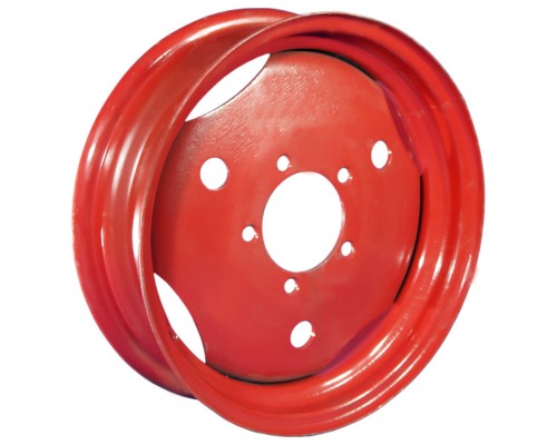Диск колесный МТЗ-80, 510, 900 передний (5 шпилек 5.5Fх20 5х175 ET+25 135) красный БЗТДИА