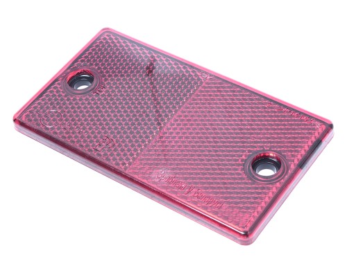 Катафот габаритный красный (65х115мм) РУДЕНСК