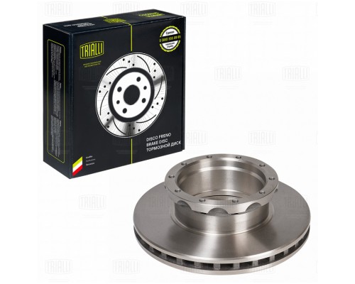 Диск тормозной КАМАЗ-5490 задний MERCEDES Actros (01-11) (MPI, MPII) передний/задний (1шт.) TRIALLI