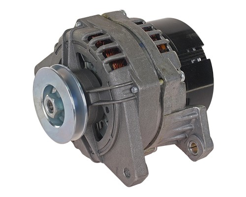 Генератор ГАЗ, УАЗ дв.УМЗ-4216, 4219, 4213 14В 90А шкив одноручьевой под ремень 10мм БАТЭ