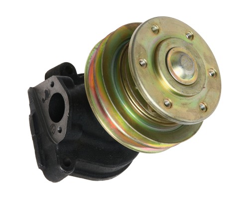 Насос водяной Д-245.7Е3 ГАЗ 2-х ручьевой с муфтой 24V с доп. КГ 1/2" под ЖМТ БЗА