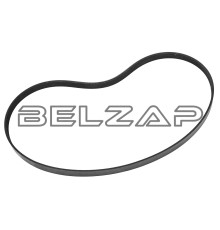 Ремень ГАЗ-3302 генератора ЗМЗ-40524 ЕВРО-3 с ГУР BRT ASK