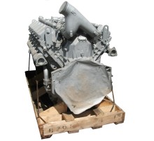Двигатель ЯМЗ-240БМ2-4 (ПТЗ) без КПП и сц.,  с инд. ГБЦ (300 л.с.) АВТОДИЗЕЛЬ №