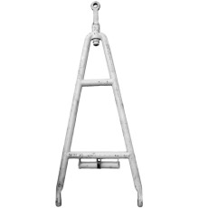 Дышло МАЗ-857100-010, 856100-014 прицепа-самосвал (820мм, беззазорная сцепка с петлей 50мм) ОАО МАЗ