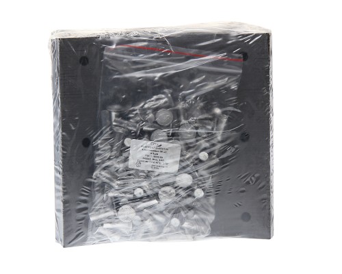 Накладка тормозной колодки КАМАЗ-ЕВРО сверленая расточенная комплект 8шт.с заклепками ВАТИ