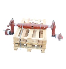 Ось передняя МТЗ-80 (под ГУР) без отверстий под кронштейн г/ц в сборе КАМ