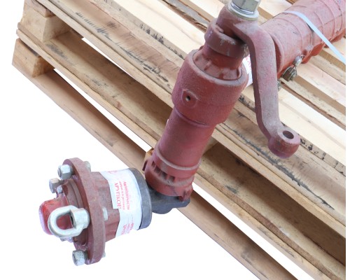 Ось передняя МТЗ-80 (под ГУР) без отверстий под кронштейн г/ц в сборе КАМ