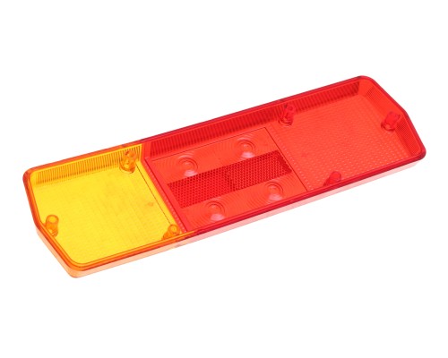 Рассеиватель ГАЗ, ЗИЛ, КАМАЗ фонаря заднего (6 болтов) левый/правый РУДЕНСК