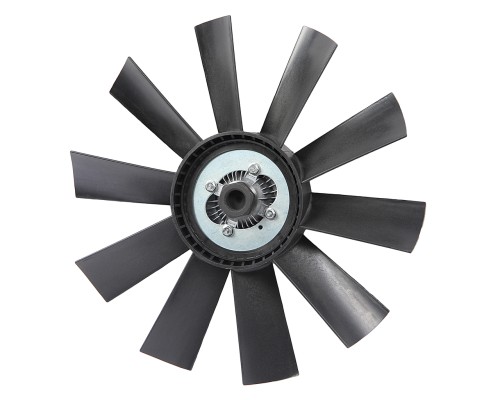 Вентилятор КАМАЗ-4307, ПАЗ, КАВЗ 520мм с вязк. муфтой в сборе (дв.CUMMINS B3.9 140) PRAVT