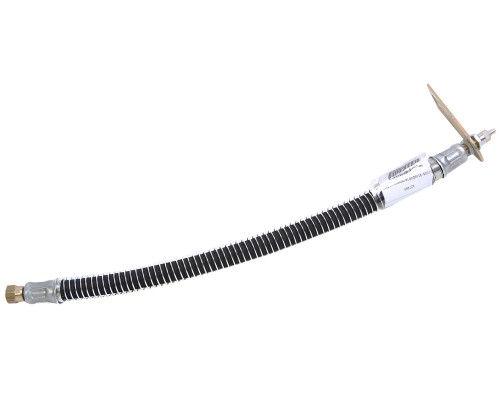 Шланг подкачки колеса КАМАЗ, МАЗ 350мм внутренний с кронштейном в пружине ТМК