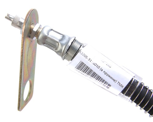 Шланг подкачки колеса КАМАЗ, МАЗ 350мм внутренний с кронштейном в пружине ТМК