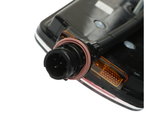 Фонарь задний КАМАЗ-5490, МАЗ правый светодиодный с жгутом и габаритным огнем РУДЕНСК